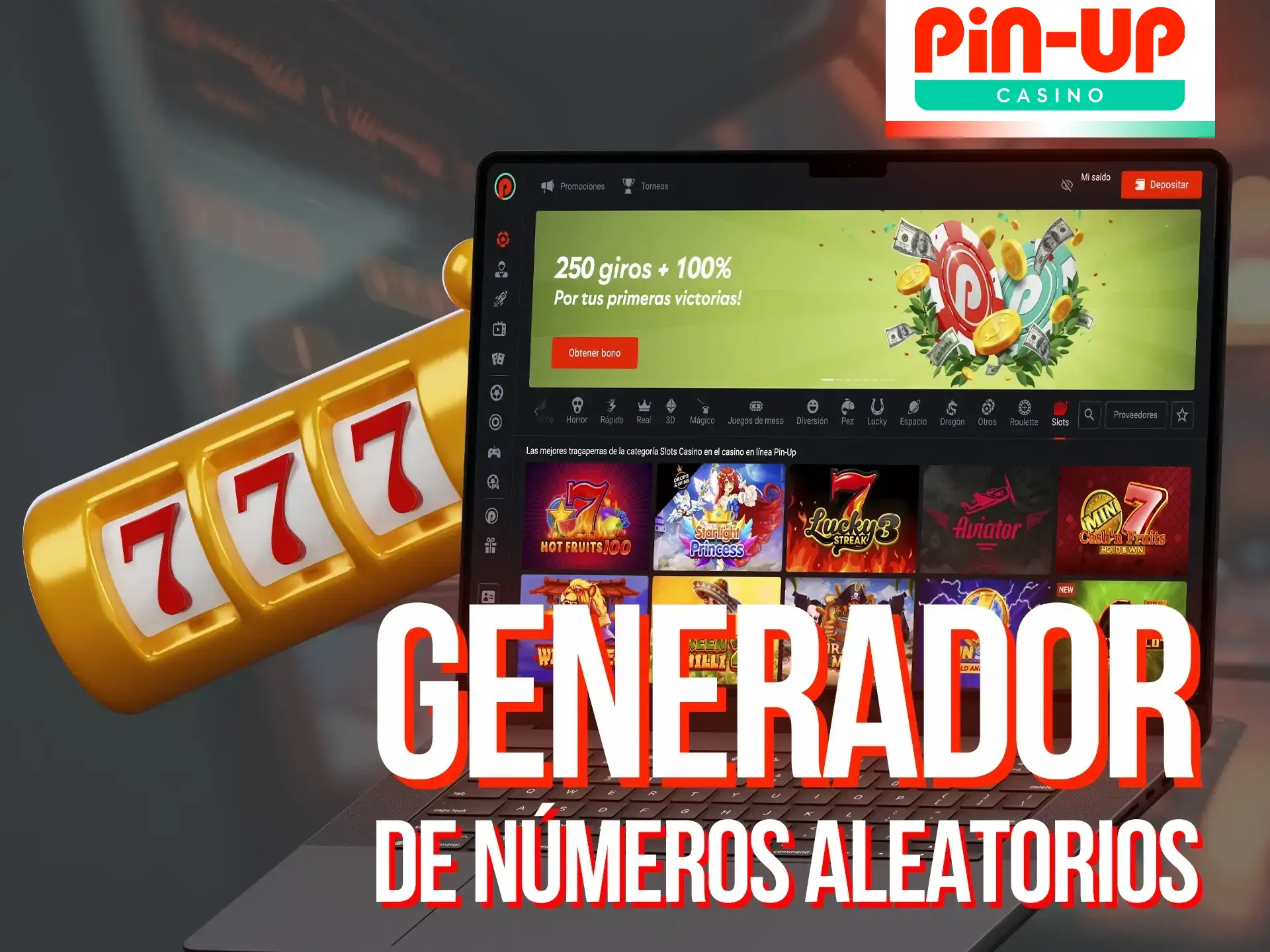 Confía en tu suerte y experimenta el sabor de la suerte en las tragaperras de Pin-Up Casino.