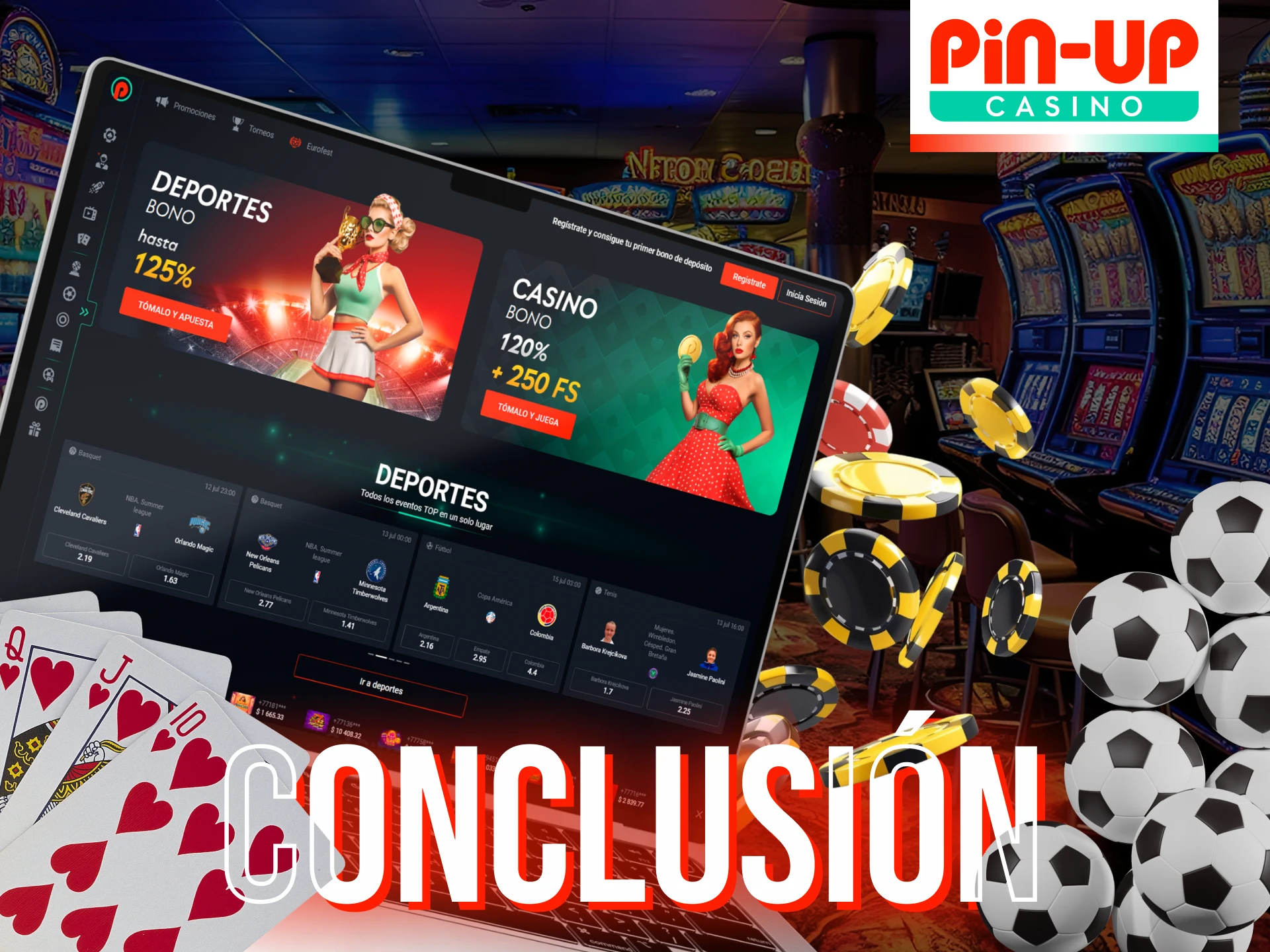 Pin-Up Casino Chile ofrece generosos bonos de bienvenida y una experiencia de juego sin problemas en desktop y móvil para jugadores chilenos, con soporte al cliente 24/7.