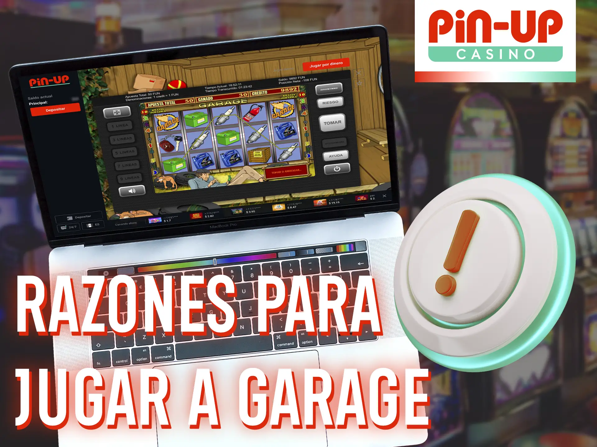 Por qué deberías jugar a la tragaperras Garage en la plataforma Pin-Up.